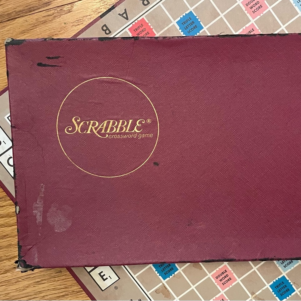 Vintage 1950’s Scrabble Game